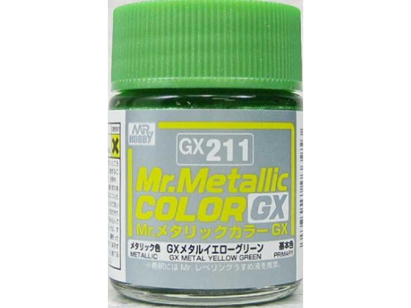 Gx211 Metal Yellow Green - zdjęcie 1 Gx211 Metal Yellow Green - zdjęcie 1
