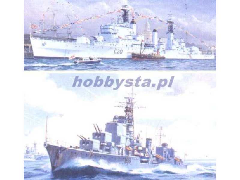 HMS Tiger & Daring Naval Set - zdjęcie 1