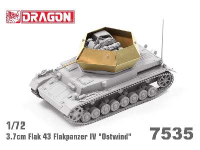 3.7cm FlaK 43 Flakpanzer IV "Ostwind" - zdjęcie 2