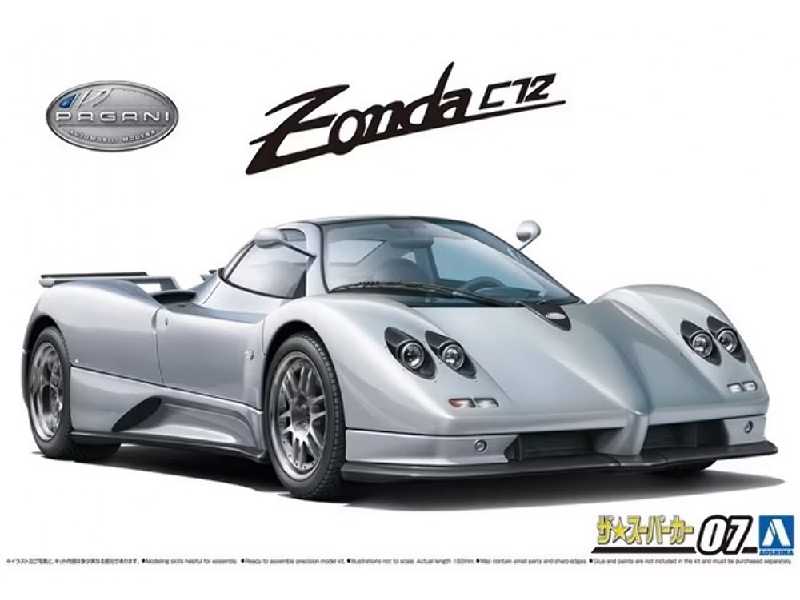 Sc#7 Pagani Zonda C12s 2000 - zdjęcie 1 Sc#7 Pagani Zonda C12s 2000 - zdjęcie 1