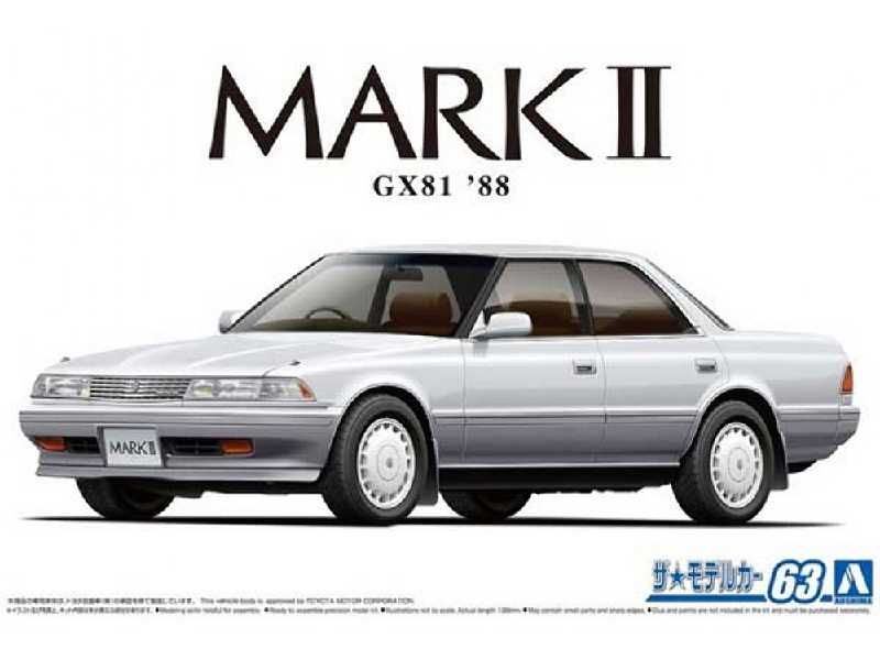 Toyota Mark Ii Gx81 `88 - zdjęcie 1 Toyota Mark Ii Gx81 `88 - zdjęcie 1