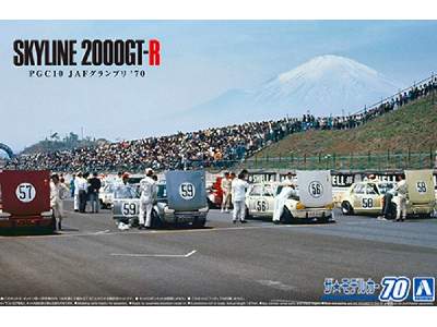 Mc#70 Nissan Pgc10 Skyline 2000gt-r Jaf Grand Prix '70 - zdjęcie 1