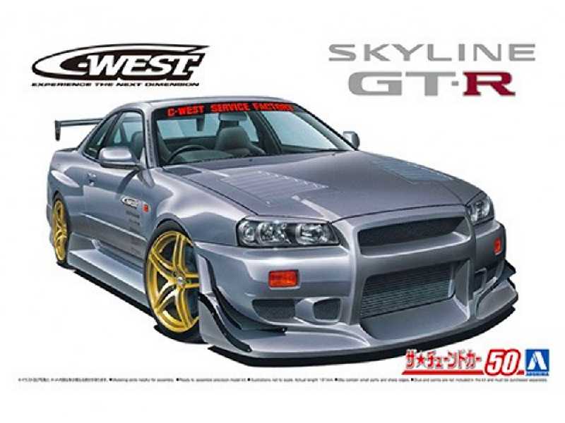Tc#50 C-west Bnr34 Skyline Gt-r '02 Nissan - zdjęcie 1 Tc#50 C-west Bnr34 Skyline Gt-r '02 Nissan - zdjęcie 1