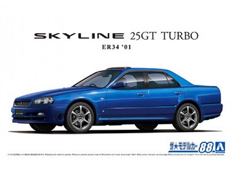 Mc#88 Nissan Er34 Skyline 25gt Turbo '01 - zdjęcie 1 Mc#88 Nissan Er34 Skyline 25gt Turbo '01 - zdjęcie 1