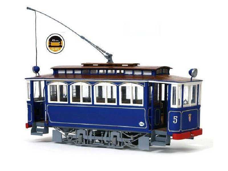 Tramwaj z Barcelony - Tibidabo Tramvia Blau - zdjęcie 1 Tramwaj z Barcelony - Tibidabo Tramvia Blau - zdjęcie 1