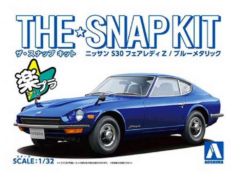 Snap Kit#13-e Nissan S30 Fairlady Z Blue Metallic - zdjęcie 1 Snap Kit#13-e Nissan S30 Fairlady Z Blue Metallic - zdjęcie 1