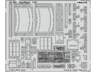 Jagdtiger 1/35 - HOBBY BOSS - zdjęcie 1