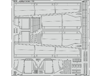 Jagdtiger fenders 1/35 - HOBBY BOSS - zdjęcie 1