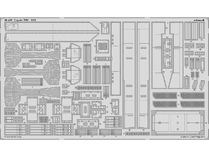 Coyote TSV 1/35 - HOBBY BOSS - zdjęcie 1 Coyote TSV 1/35 - HOBBY BOSS - zdjęcie 1