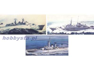 Falklands Warships- 3 modele - zdjęcie 1