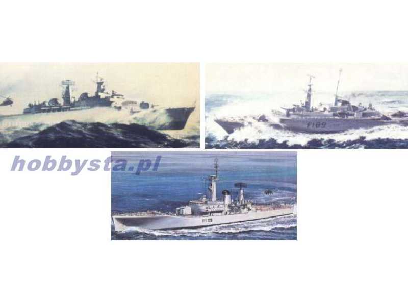 Falklands Warships- 3 modele - zdjęcie 1