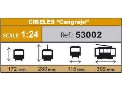 Tramwaj z Madrytu - Cibeles Tranvía Cangrejo - zdjęcie 2
