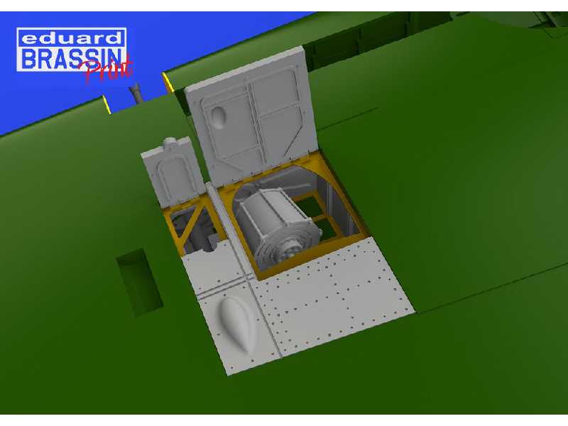 A6M2 gun bays PRINT 1/48 - EDUARD - zdjęcie 1 A6M2 gun bays PRINT 1/48 - EDUARD - zdjęcie 1