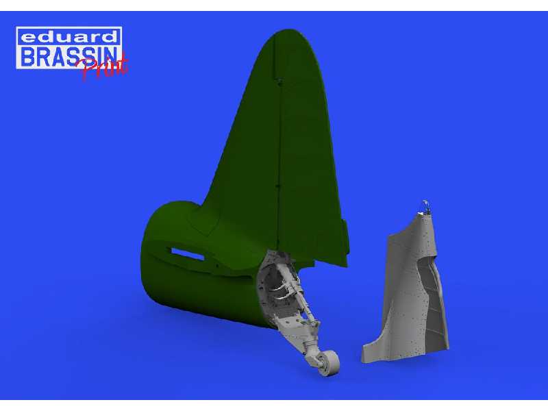 A6M2 tailwheel PRINT 1/48 - EDUARD - zdjęcie 1 A6M2 tailwheel PRINT 1/48 - EDUARD - zdjęcie 1