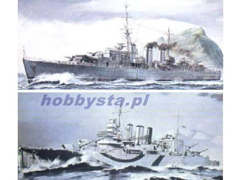 HMS Manxman & HMS Suffolk - zdjęcie 1