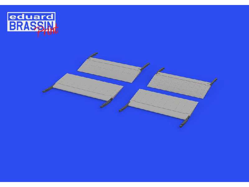 P-38J landing flaps PRINT 1/48 - TAMIYA - zdjęcie 1 P-38J landing flaps PRINT 1/48 - TAMIYA - zdjęcie 1