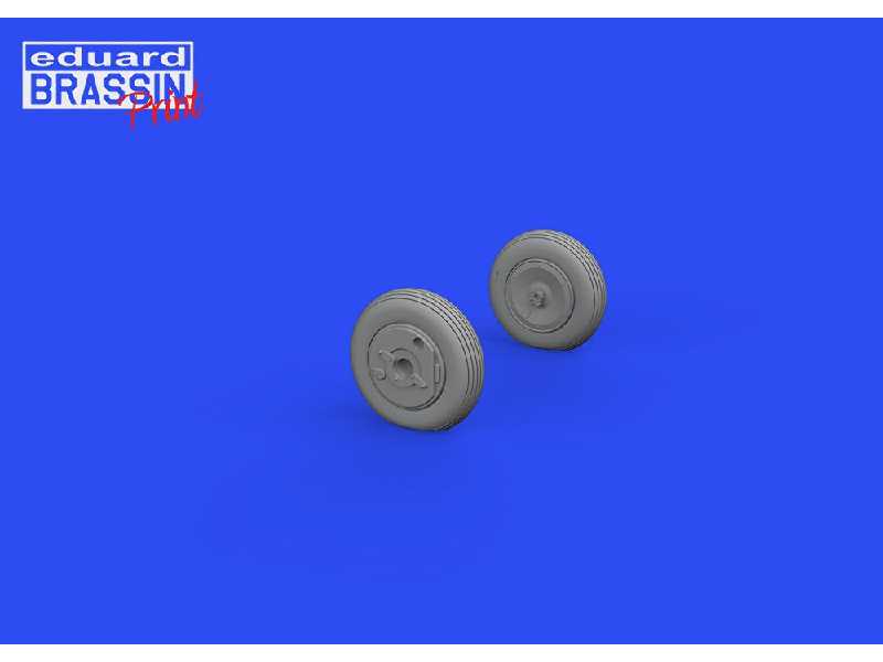 Ki-84 wheels PRINT 1/72 - ARMA HOBBY - zdjęcie 1 Ki-84 wheels PRINT 1/72 - ARMA HOBBY - zdjęcie 1
