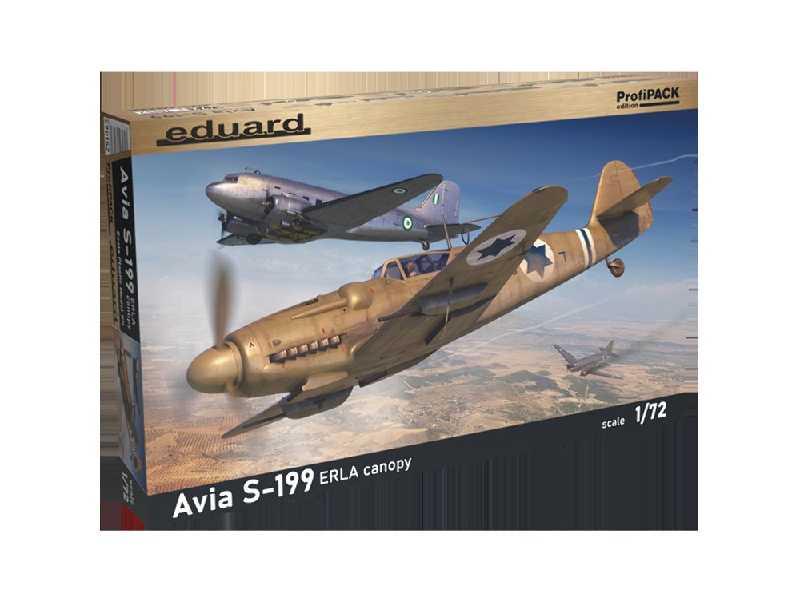 Avia S-199 ERLA canopy 1/72 - zdjęcie 1