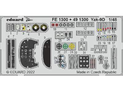 Yak-9D 1/48 - ZVEZDA - zdjęcie 1