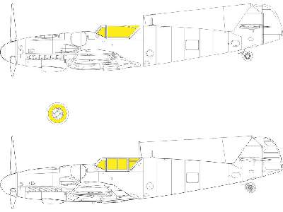 Bf 109G-6 1/35 - BORDER MODEL - zdjęcie 1