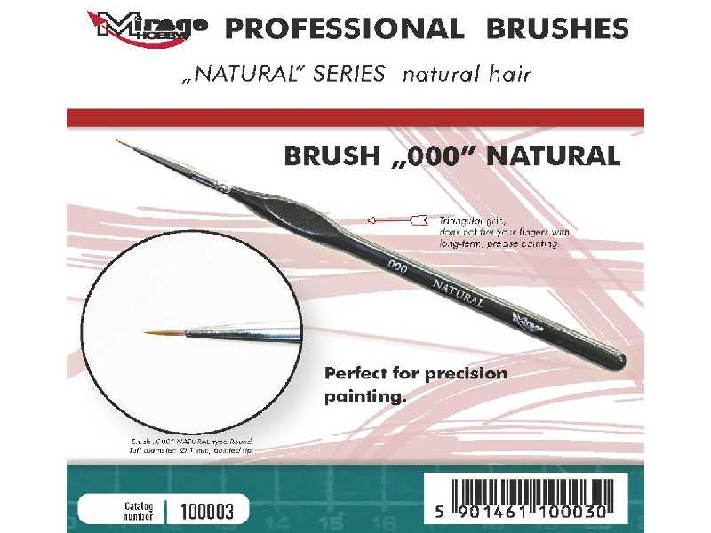 Brush 000 Natural - zdjęcie 1