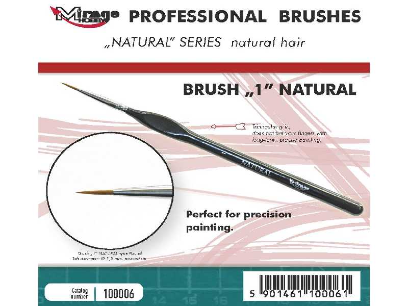 Brush 1 Natural - zdjęcie 1