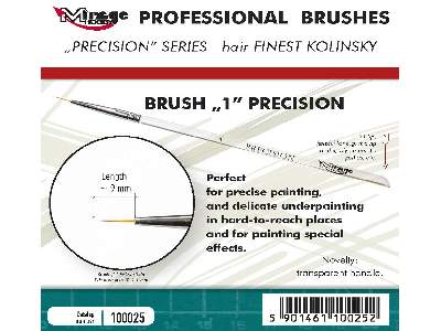 Brush 1 Precision Kolinsky - zdjęcie 1