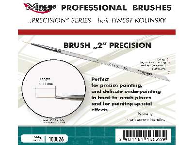 Brush 2 Precision Kolinsky - zdjęcie 1