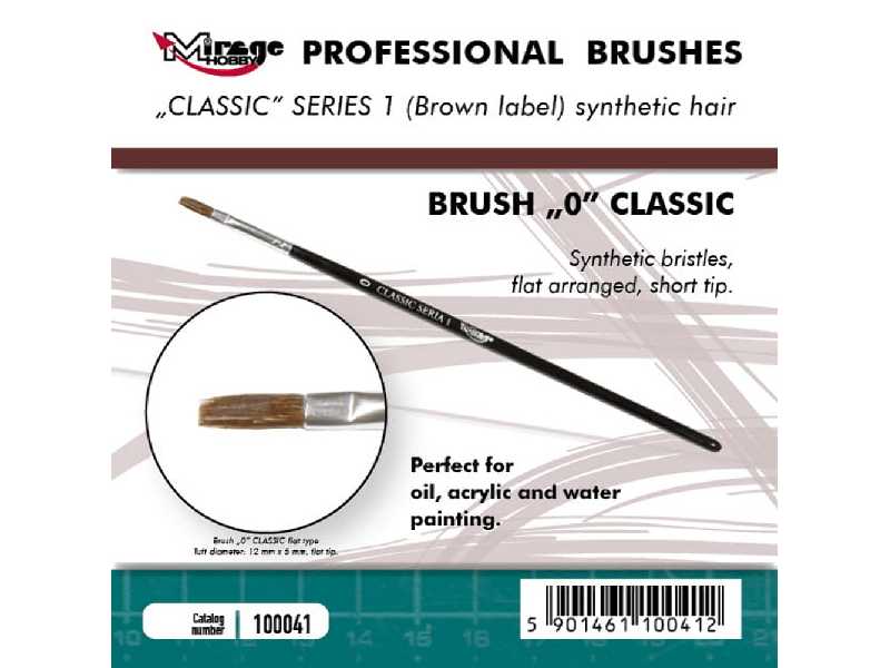Brush 0 Classic Series 1 (Brown Label) - zdjęcie 1 Brush 0 Classic Series 1 (Brown Label) - zdjęcie 1