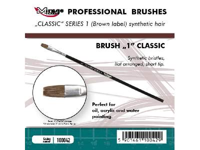 Brush 1 Classic Series 1 (Brown Label) - zdjęcie 1