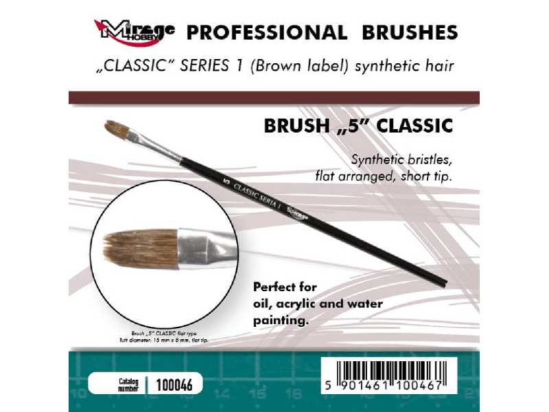 Brush 5 Classic Series 1 (Brown Label) - zdjęcie 1 Brush 5 Classic Series 1 (Brown Label) - zdjęcie 1