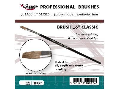 Brush 6 Classic Series 1 (Brown Label) - zdjęcie 1