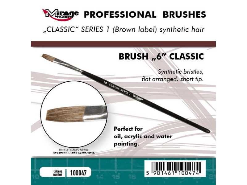 Brush 6 Classic Series 1 (Brown Label) - zdjęcie 1