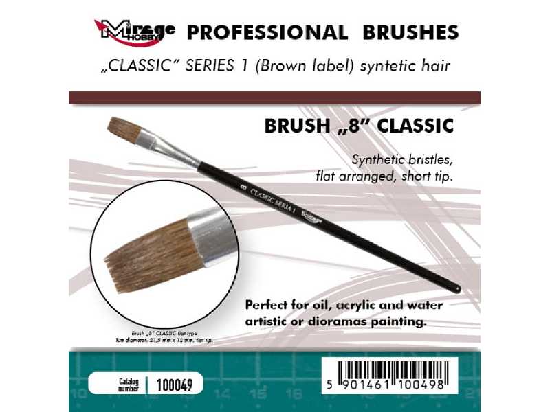 Brush 8 Classic Series 1 (Brown Label) - zdjęcie 1