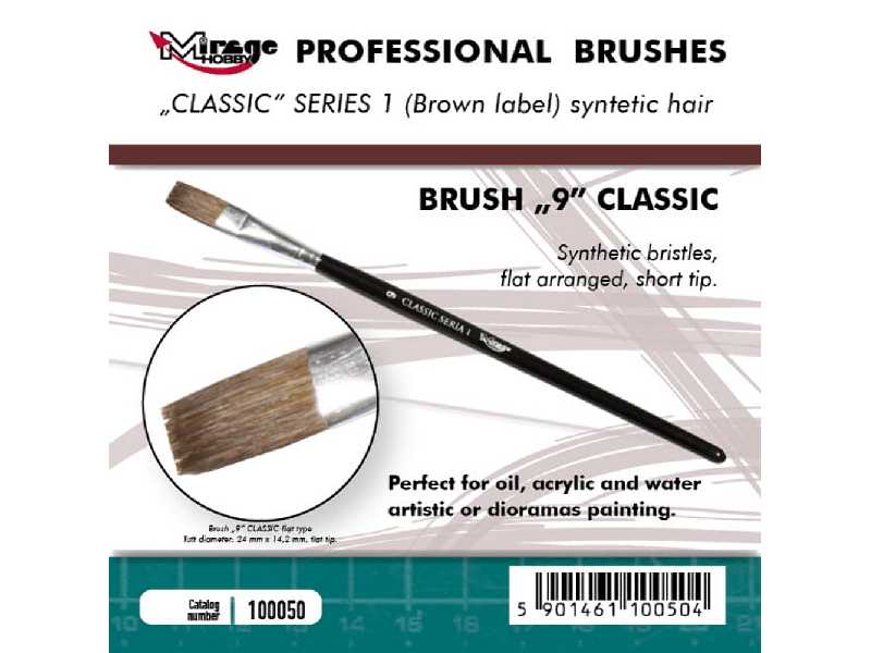 Brush 9 Classic Series 1 (Brown Label) - zdjęcie 1