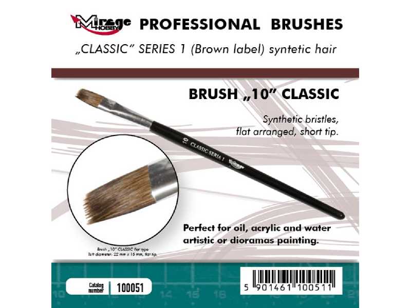 Brush 10 Classic Series 1 (Brown Label) - zdjęcie 1 Brush 10 Classic Series 1 (Brown Label) - zdjęcie 1