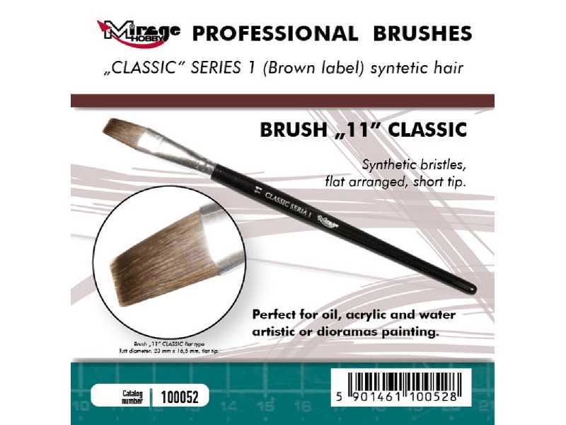 Brush 11 Classic Series 1 (Brown Label) - zdjęcie 1 Brush 11 Classic Series 1 (Brown Label) - zdjęcie 1
