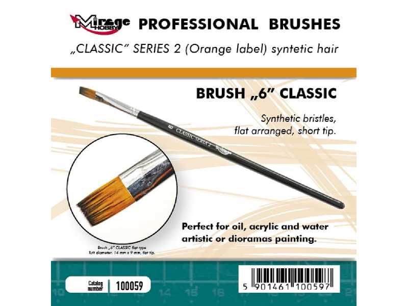 Brush 6 Classic Series 2 (Orange Label) - zdjęcie 1 Brush 6 Classic Series 2 (Orange Label) - zdjęcie 1