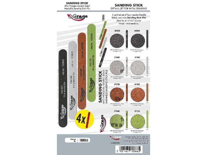Sanding Sticks Set - zdjęcie 1 Sanding Sticks Set - zdjęcie 1