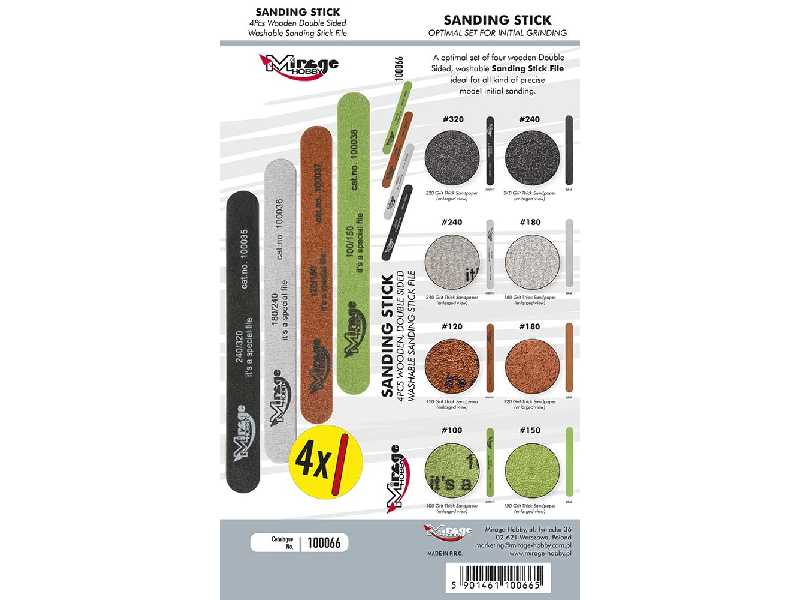 Sanding Sticks Set - zdjęcie 1