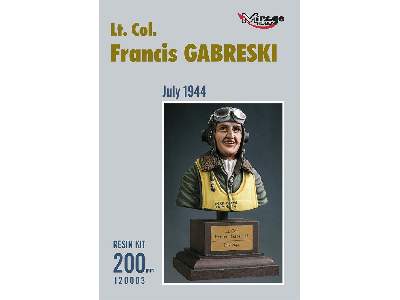 Lt. Col. Francis Gabreski July 1944 - zdjęcie 1