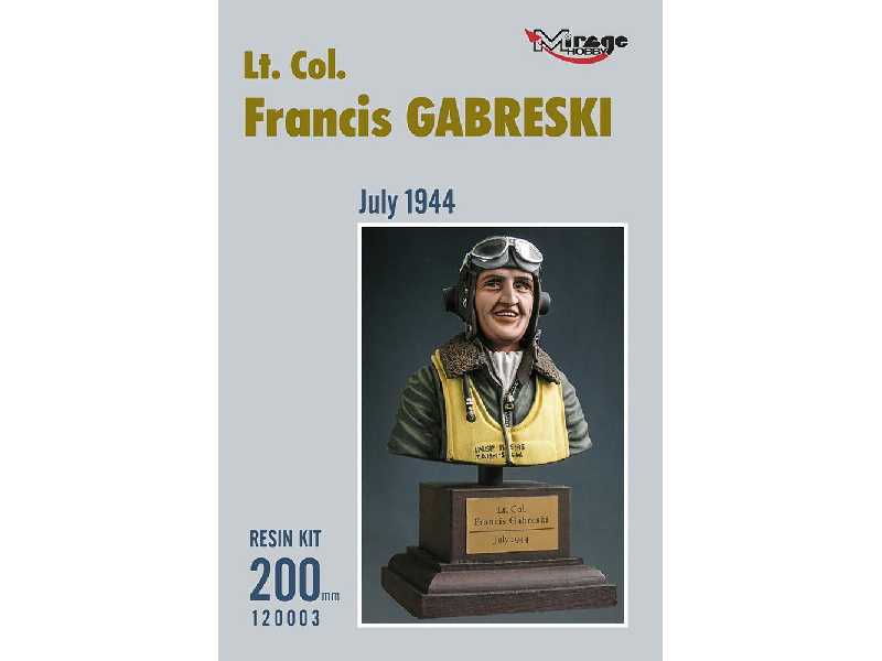 Lt. Col. Francis Gabreski July 1944 - zdjęcie 1