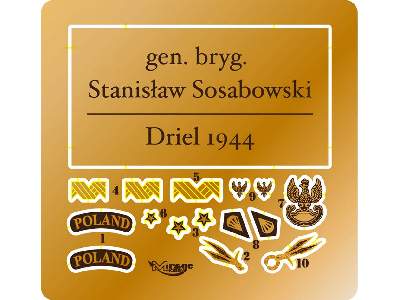 Brig. Gen. S. Sosabowski Driel 1944 - zdjęcie 3