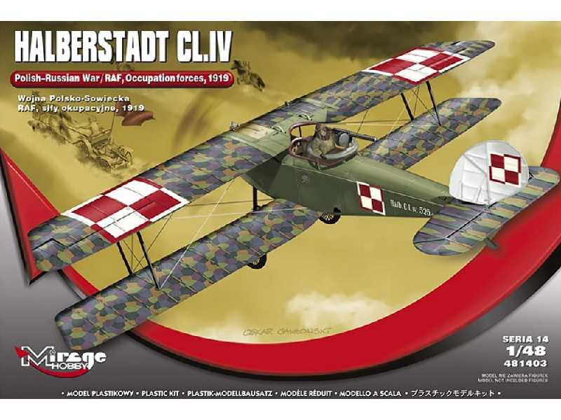 Halberstadt Cl.Iv Wojna Polsko-sowiecka / Si³y Okupacyjne Raf 1919 - zdjęcie 1 Halberstadt Cl.Iv Wojna Polsko-sowiecka / Si³y Okupacyjne Raf 1919 - zdjęcie 1