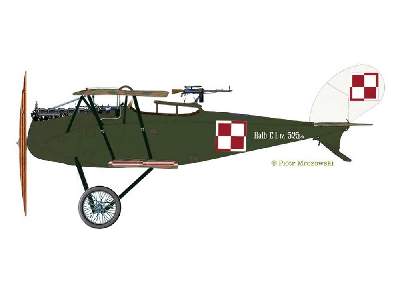 Halberstadt Cl.Iv Wojna Polsko-sowiecka / Si&#179;y Okupacyjne Raf 1919 - zdjęcie 3