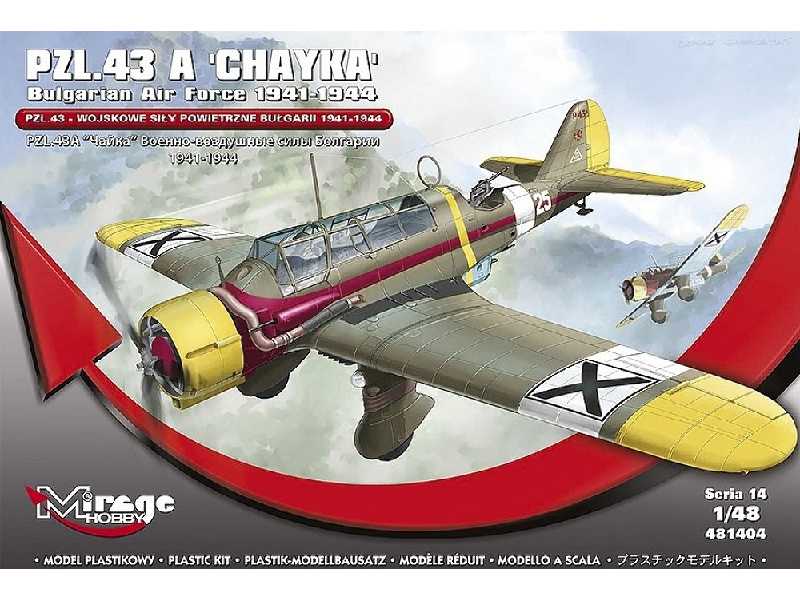 Pzl.43 A 'chayka' Bulgarian Air Force 1941-1944 - zdjęcie 1 Pzl.43 A 'chayka' Bulgarian Air Force 1941-1944 - zdjęcie 1