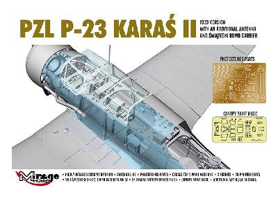 Pzl P-23 Kara&#182; Ii Z Figurkami (1939 Version) - Profi Set - zdjęcie 2