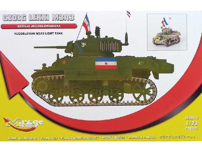 Yugoslavian M3a3 Light Tank - Limited Edition - zdjęcie 1 Yugoslavian M3a3 Light Tank - Limited Edition - zdjęcie 1