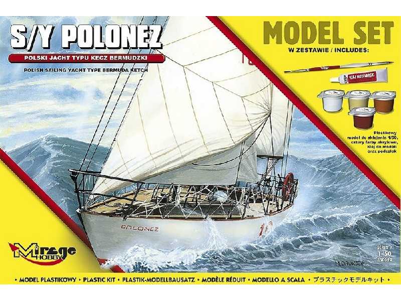 Jacht S/Y Polonez (Model Set) - zdjęcie 1 Jacht S/Y Polonez (Model Set) - zdjęcie 1