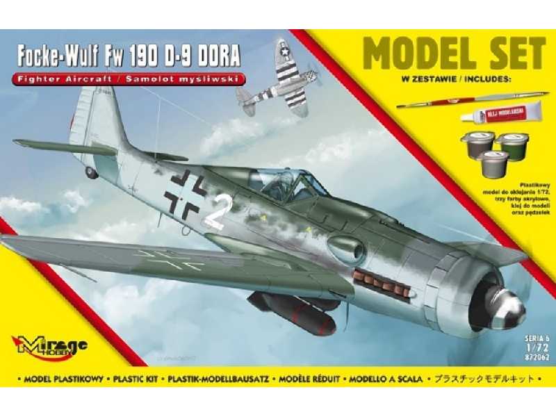 Focke-wulf Fw 190 D-9 Dora Model Set - zdjęcie 1 Focke-wulf Fw 190 D-9 Dora Model Set - zdjęcie 1
